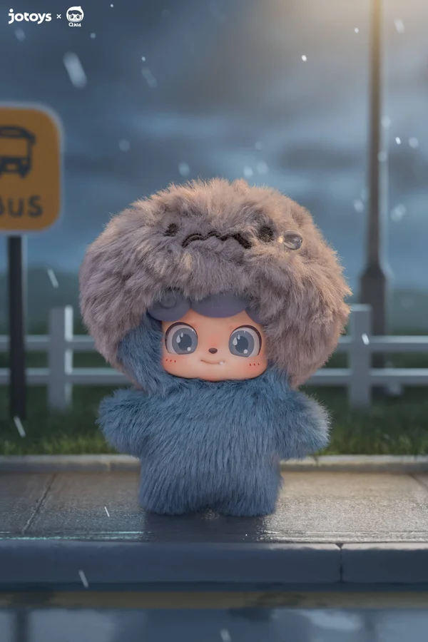 JOTOYS Q.KID WEATHER SERIES MINI PLUSH BLIND BOX - 1 Unidade Aleatória